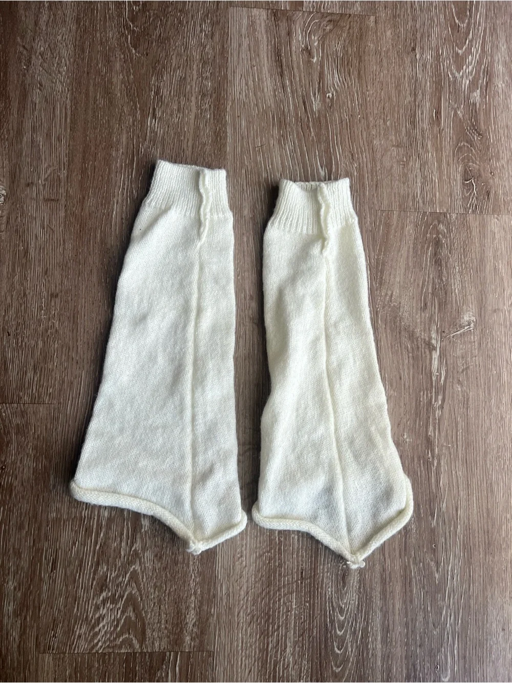 Cream Leg Warmers
